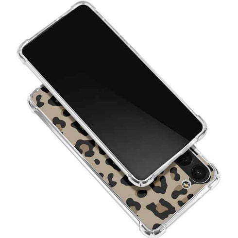 Leopard Print Galaxy S24 FE Clear Case